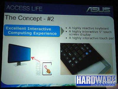 CES 2009:  ASUS Eee Keyboard -將PC概念放進鍵盤中 - 老貓測3C