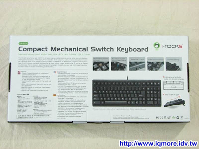 i-rocks KR-6230 機械式Cherry茶軸電競鍵盤評測 - 老貓測3C