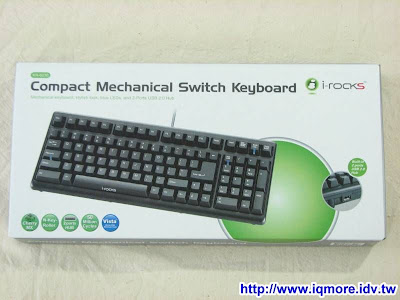 i-rocks KR-6230 機械式Cherry茶軸電競鍵盤評測 - 老貓測3C