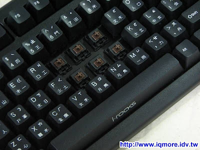 i-rocks KR-6230 機械式Cherry茶軸電競鍵盤評測 - 老貓測3C
