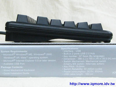 i-rocks KR-6230 機械式Cherry茶軸電競鍵盤評測 - 老貓測3C