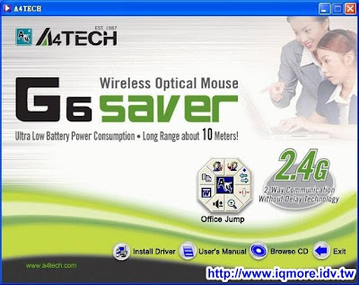 雙飛燕(A4TECH) 無線滑鼠G6-70D評測 - 老貓測3C