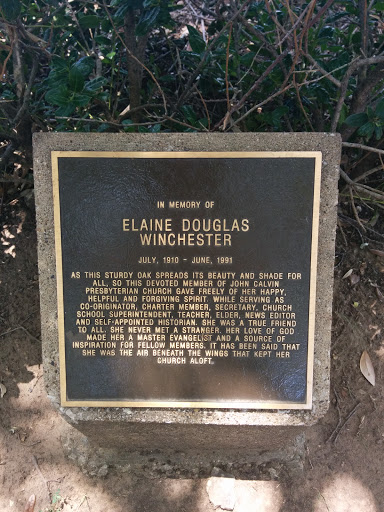 Elaine Douglas Winchester Memorial