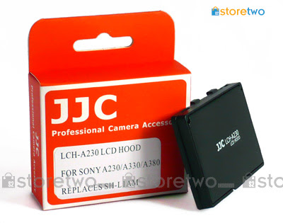 JJC Sony SH-L1AM LCD Pop-up Screen Hood Shade for Sony A450, A380, A330, A230