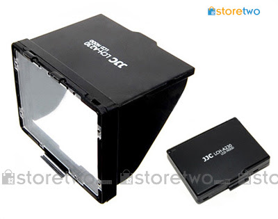 JJC Sony SH-L1AM LCD Pop-up Screen Hood Shade for Sony A450, A380, A330, A230