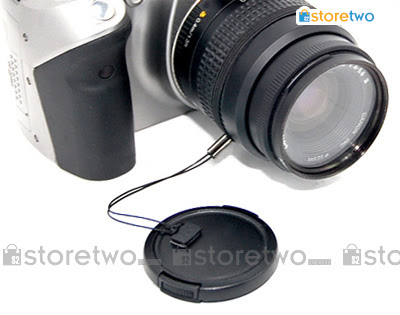 Lens Cap Keeper with Elastic Band