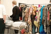 image shows scene from Confesstions of a Shopaholic starring Isla Fisher