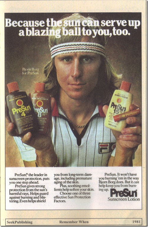 1981 PreSun Sunscreen Lotion Print Ad 1981 PreSun Sunscreen Lotion Print Ad