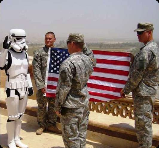 cool star wars photos stormtrooper and US army