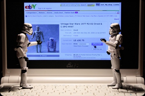 cool star wars photo droids and ebay