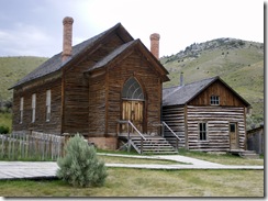 Methodist Church; bootlegger cabin