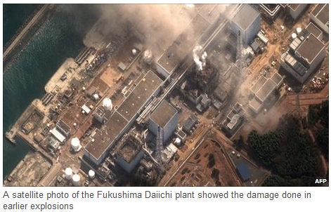 explosions on Fukushima Daiichi Plant