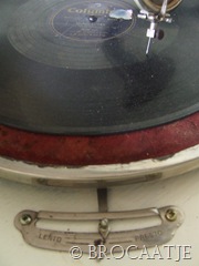 antieke platenspeler
