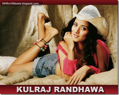 Kulraj Randhawa - Very Sweet Picture of TV Babe Kulraj Randhawa Posing in Denim Shorts...