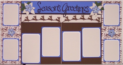 seasons greetings layout