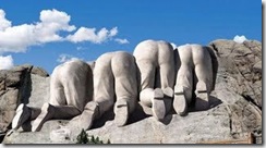 Backside of Mt.Rushmore??