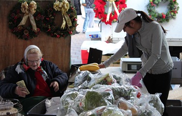 Vendor at Eastern Market, DC