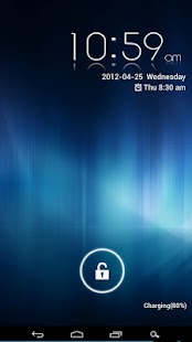 ICS HD Go Launcher EX Locker - screenshot thumbnail
