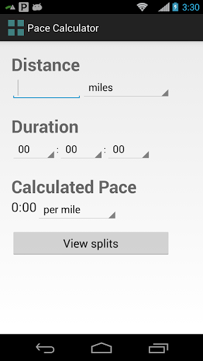 Pace calculator | Running for Fitness