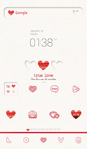 true love dodol theme