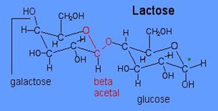Lactose b acetal