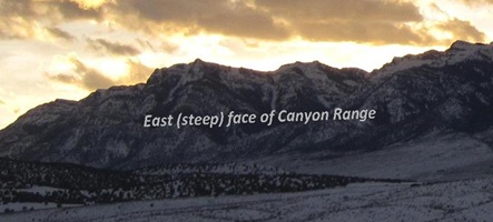 East Face Canyon Range