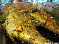 Succulent fish in Nanay Bebeng Restaurant