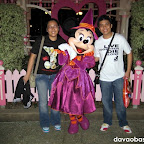 With Minnie Mouse at Disneyland Hong Kong