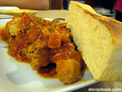 Chicken Rosemary with Focaccia bread at Tiny Kitchen