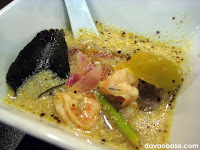 Tom Yum Talay (hot and sour mixed seafood soup) at Bangkok Wok