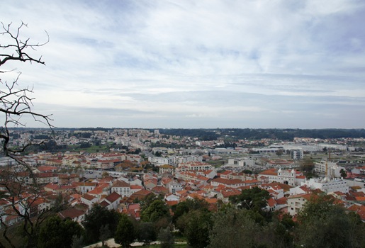 Pombal - vista da cidade a partir do castelo