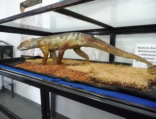 8. réplica do Mariliasuchus