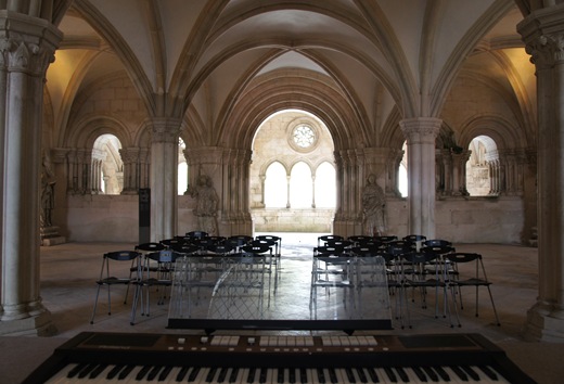 Mosteiro de Alcobaça - sala do capítulo 1