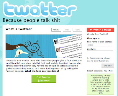 image: twatter%20-%20twitter%20parody%20-%20mundane%20details%20of%20life