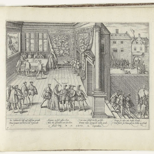 Gevangenneming van Egmond en Horne, 1567, Frans Hogenberg, 1567 1570