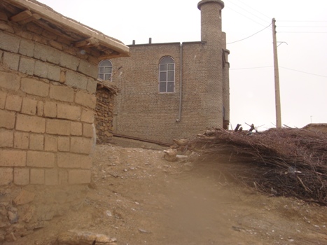 مسجد روستای عربلنگ در سال 1388
