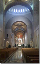 Immaculate Conception Basilica Interior Washington DC