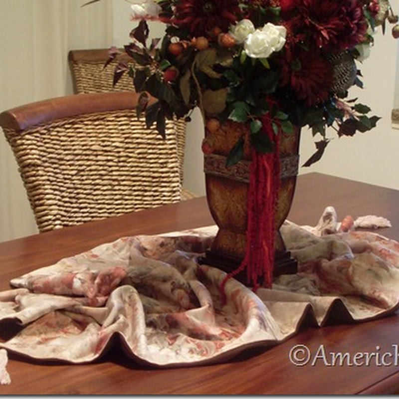 How To Get Candle Wax Out Of A Table Runner