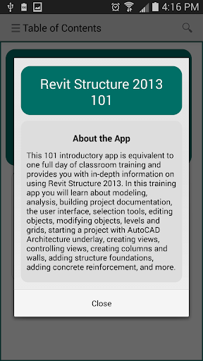 【免費教育App】kApp Revit Structure 2013 101-APP點子