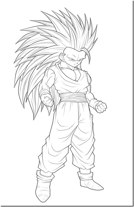 SSj3_T_Gohan___Thick__Lineart__by_2D75