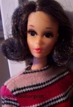 Walking Jamie doll brunette Sears Exclusive 1970s Barbie doll Mattel