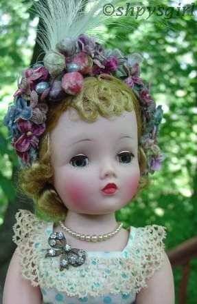 Madame Alexander Cissy doll 1950s doll jewelry hard plastic