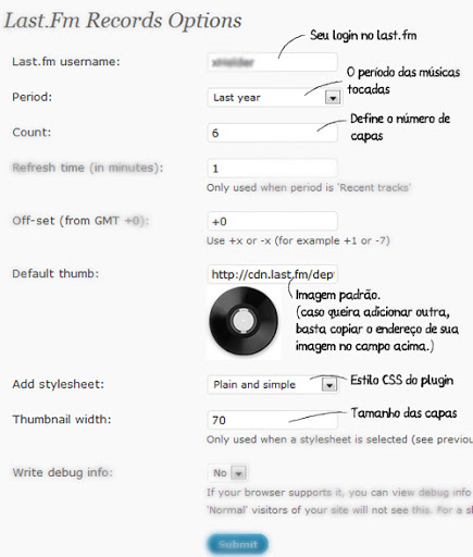 Suas música do last.fm no wordpress Suas música do last.fm no wordpress