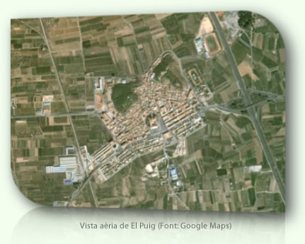 El Puig vist a Google Maps
