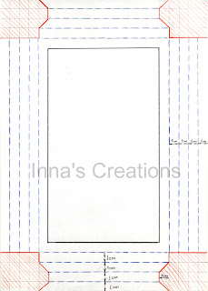 Inna's Creations: How to make a simple paper frame
