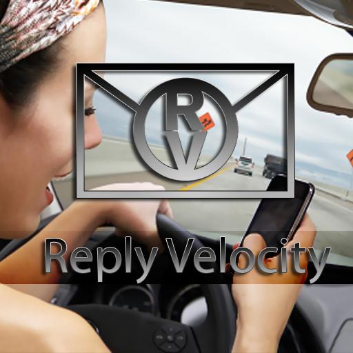 Reply Velocity Text N Driving LOGO-APP點子