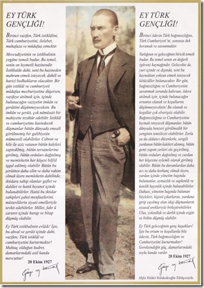Ataturk-un Genclige Hitabesi
