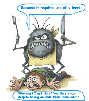 Virus-Attack