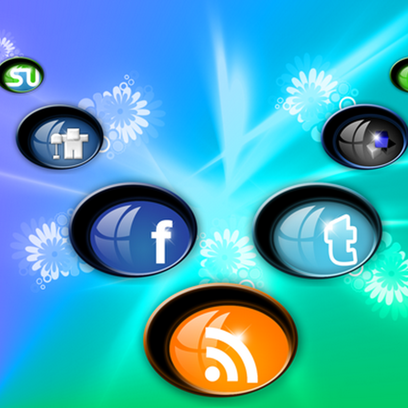 Window Style Social Bookmarking Icons Set – Best Gift To Bloggosphere!