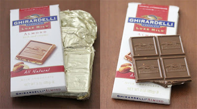 photo collage of chocolate bars